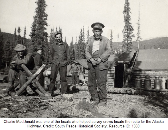 Alaska Highway Construction Charlie MacDonald Survey Crews
